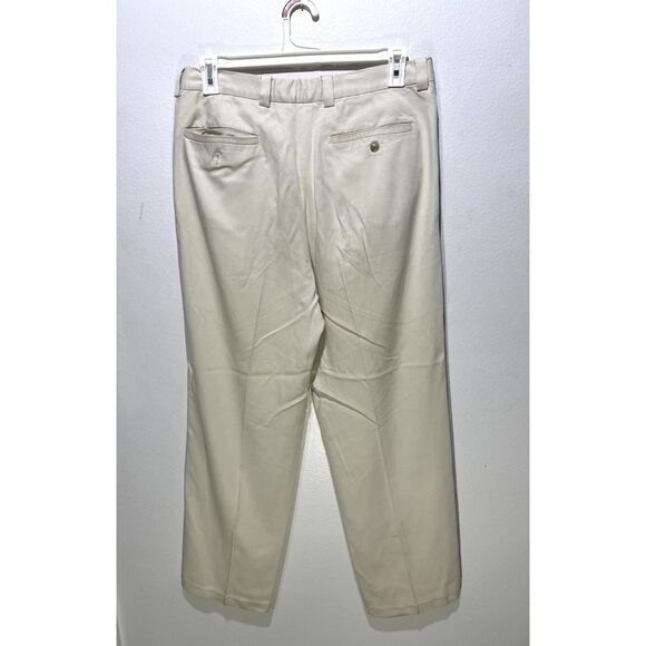Tommy Bahama silk pants comfy resort wear tan beige men's 34x30 - Picture 1 of 5